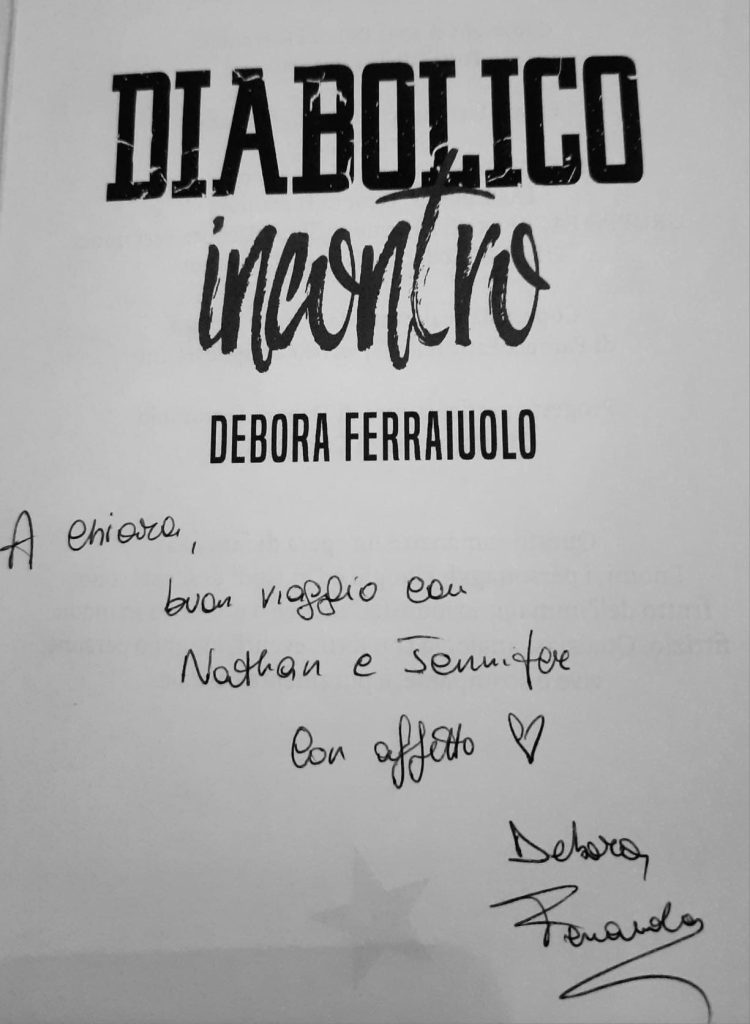 CCBOOK Diabolico incontro debora ferraiuolo autografo